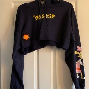 THIS IS RESERVED! Cropped hoodie!